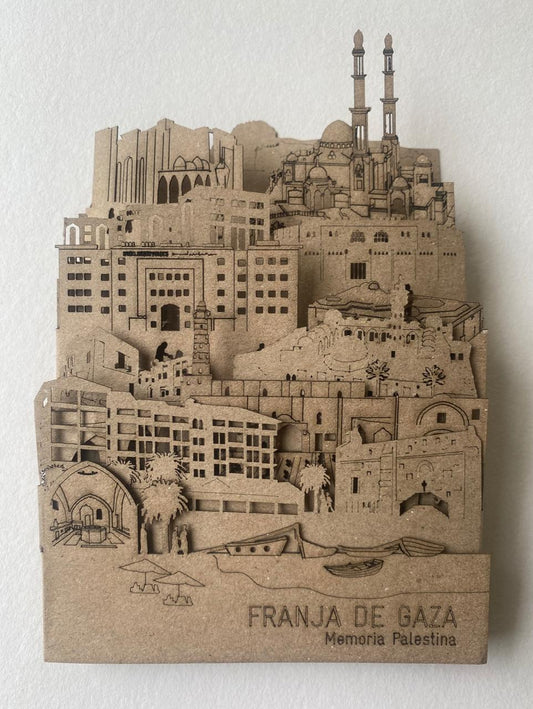 Gaza Strip Commemorative Card